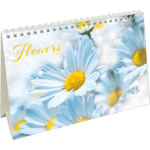 Desk calendar Flowers 2025