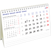 Desk calendar International 2025