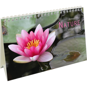 Desk calendar Beautiful Nature 2025