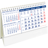 Desk calendar Belgium 2025