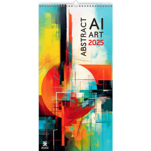 Calendar Abstract AI Art 2025