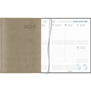 Diary Business 2025 Grey