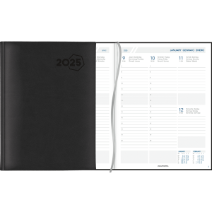 Diary Business 2025 Black