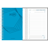 Diary Daily wire-o 2025 Blue