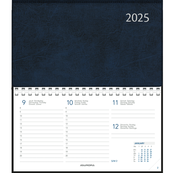 Diary Novoplan 2025 blue