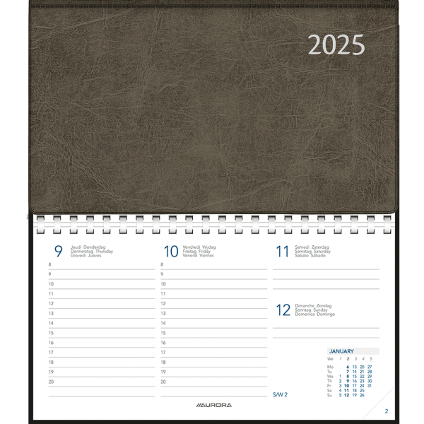 Diary Novoplan 2025 Grey