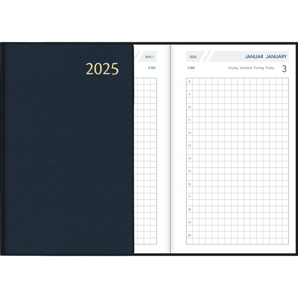 Diary Technica 2025 Blue