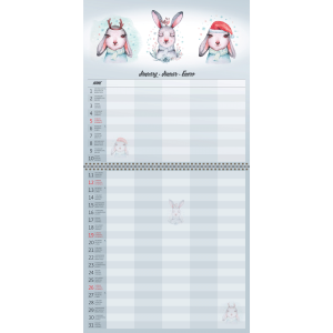 Calendar Family Planner 2025 - January