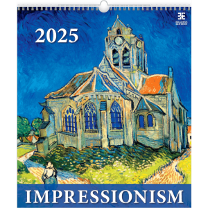 Calendar Art Impressionism 2025