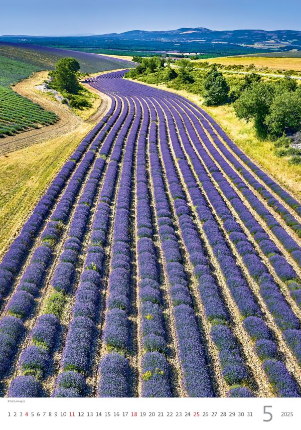 Calendar Provence 2025 - May