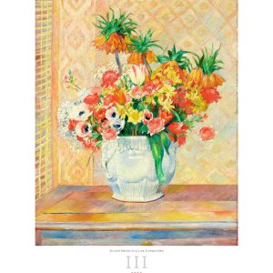 Calendar Art Impressionism 2025 - March