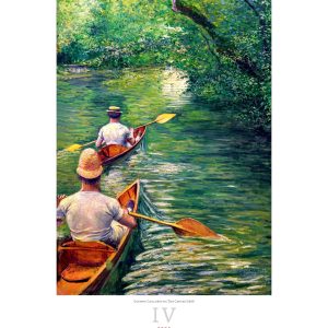 Calendar Art Impressionism 2025 - April