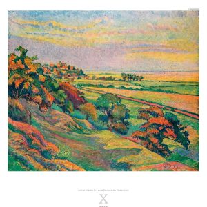 Calendar Art Impressionism 2025 - October