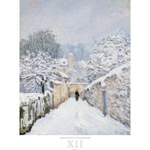 Calendar Art Impressionism 2025 - December